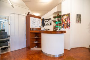 Empfangsbereich Stufenschnitt